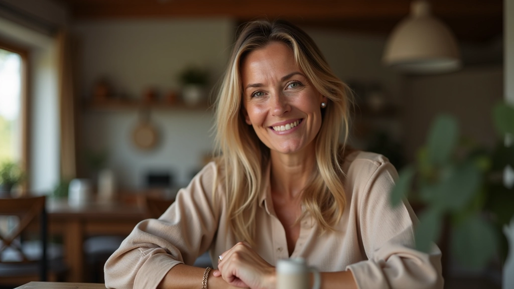 Famille assise ensemble à table, souriant et partageant un repas, moment de qualité authentique