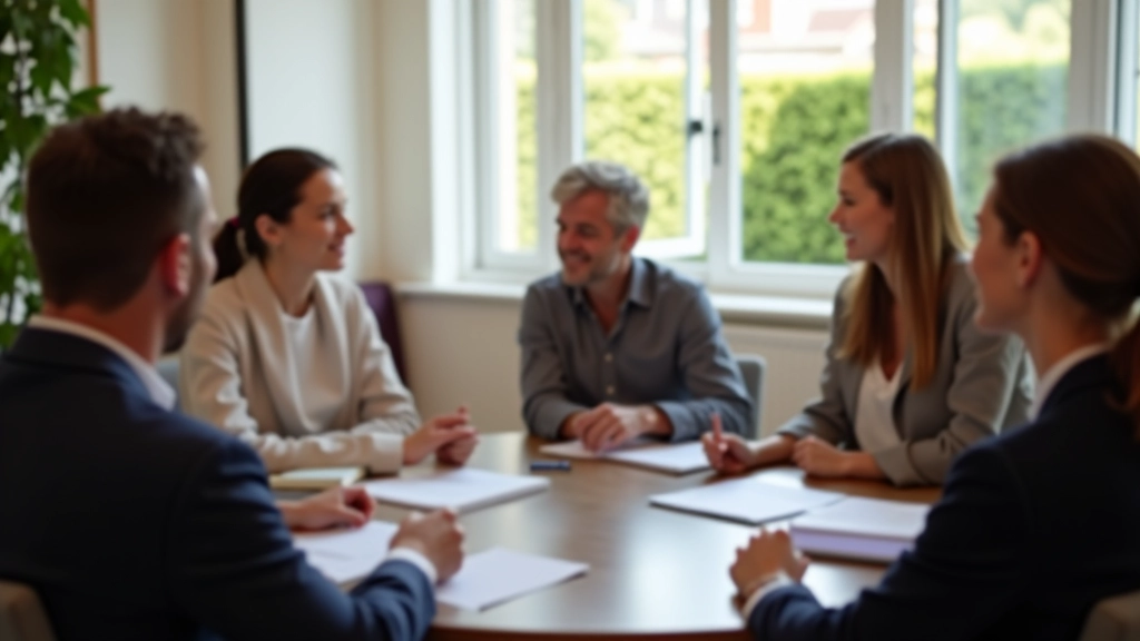 Un atelier de formation avec des participants en cercle de discussion